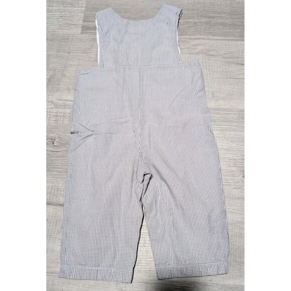 Lil Cactus Outfit Overalls Baby Sz 18-24 Months Smocked Sheep Spring - Picture 6 of 9